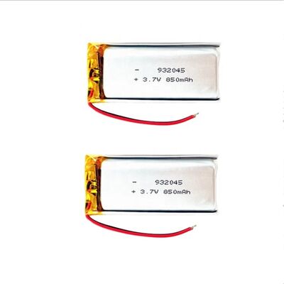 comprar 932045 de alta capacidade feita sob encomenda recarregável da pilha de Lipo da bateria de polímero de lítio de 3.7V 800mAh Fabricação em linha