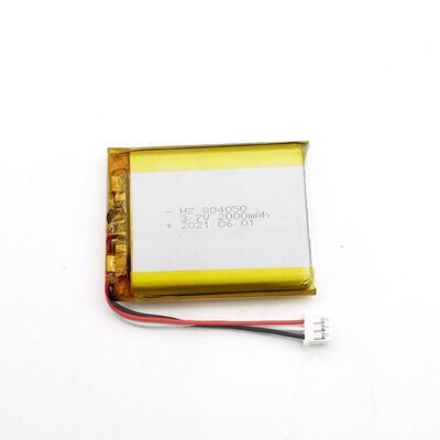kaufen 804050 3,7 V 2000 mAh Lithium-Polymer-Akku, wiederaufladbar, kundenspezifische Lipo-Zelle mit hoher Kapazität Online-Herstellung