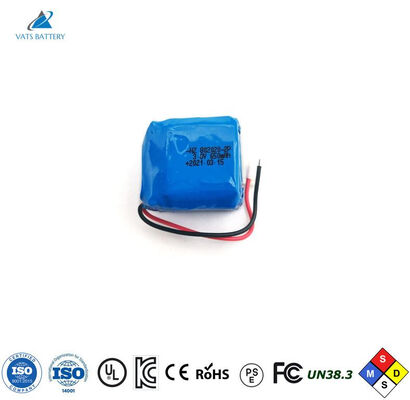 comprar 802020 célula de encargo Lipo del ODM recargable del OEM de la batería del polímero de litio de 3.8V 650mAh Fabricación en línea