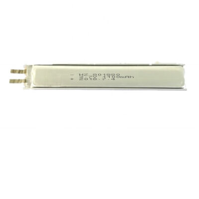 comprar capacidad de encargo recargable de la célula de Lipo de la batería del polímero de litio de 801880 3.7V 1100mAh alta Fabricación en línea
