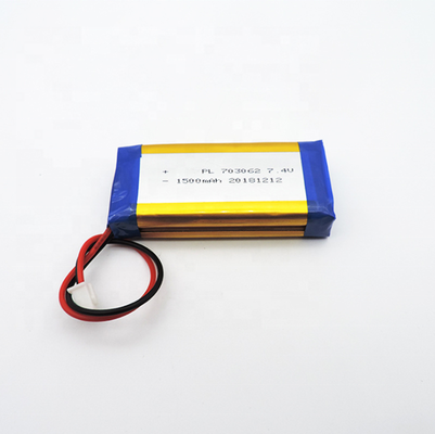 comprar 703062 fonte recarregável da fábrica do bloco da bateria de íon de 7.4V 1Ah Li para a bicicleta elétrica Fabricação em linha