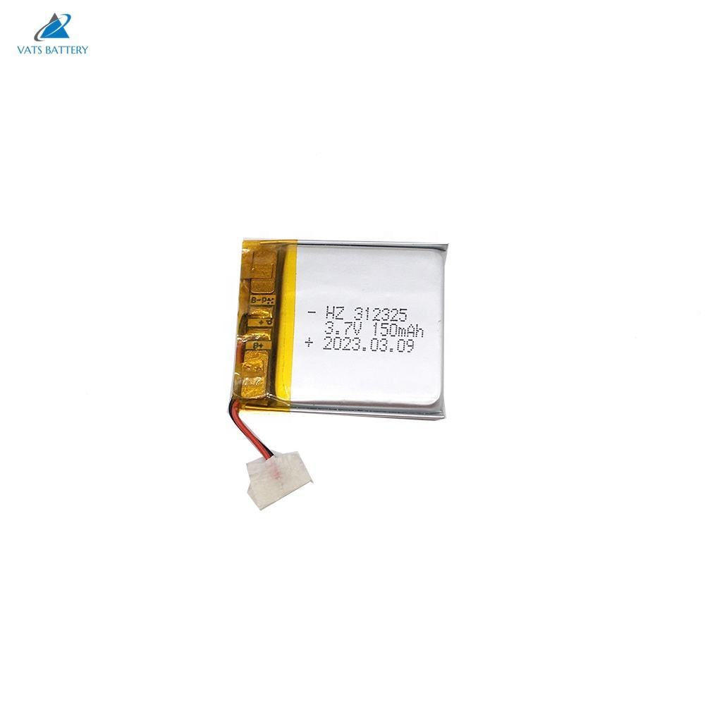 3mm Ultra-Thin 150mAh 3.7V Li-ion Battery for RFID